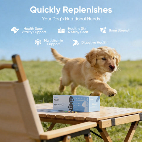 Domi Tail Supplement MitoX Formula for Puppies