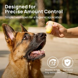 HICC PET Dog Nose Balm - Soothes Repairs Moisturizes Dry Cracked Nose - Dog & Cat Snout Soother Butter Balm with Essential Oil​ - All Natural & Lick Safe - Dog's Nose Daily Care & Protection